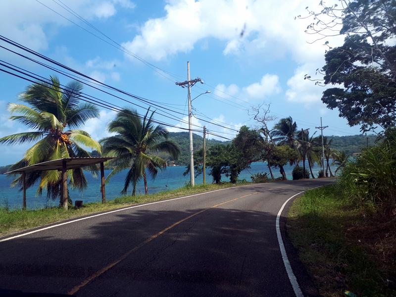 panama Caribbean road