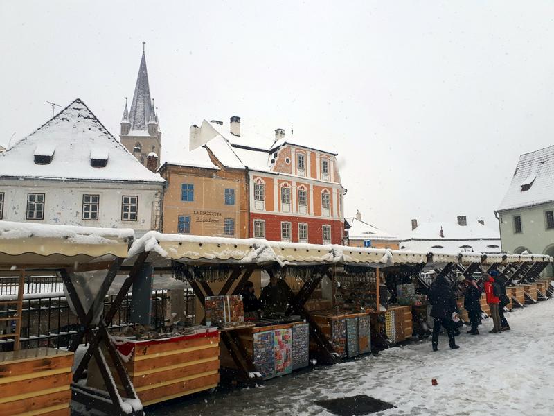 Piaţa Mică christmas market