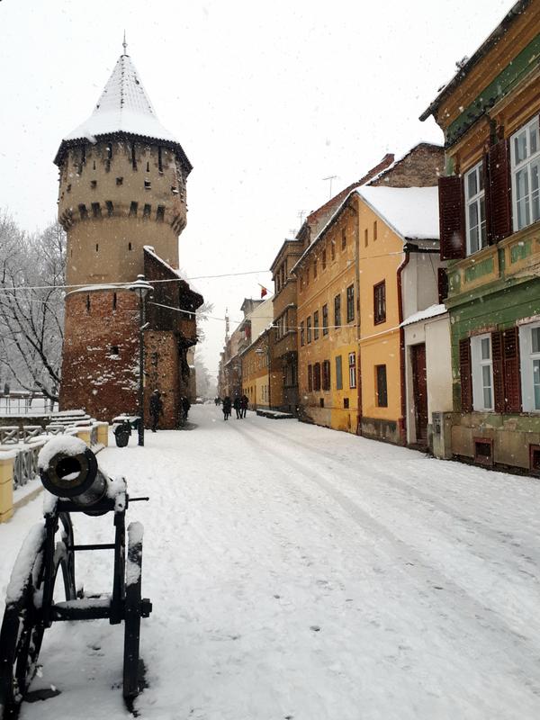 Potters Tower Sibiu (Hermannstadt) Stock Photo - Image of city