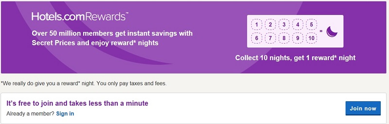hotels.com rewards booking trick