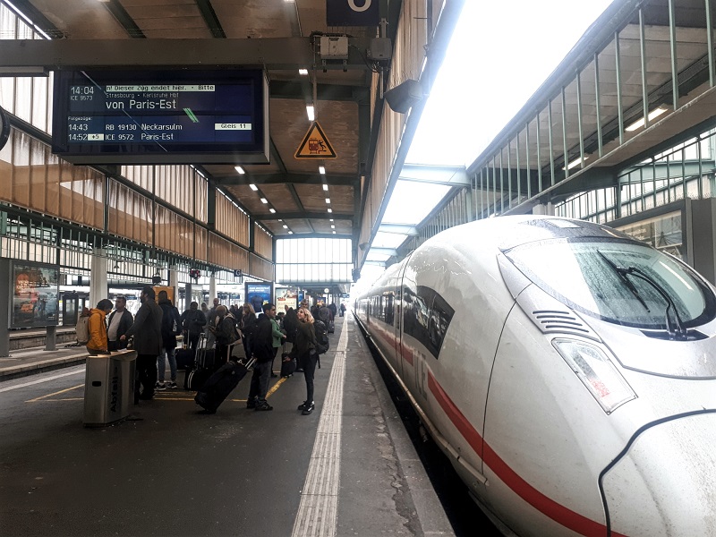 ICE high speed train germany