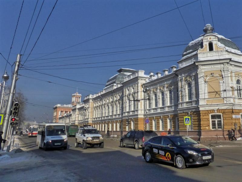 irkutsk street scene