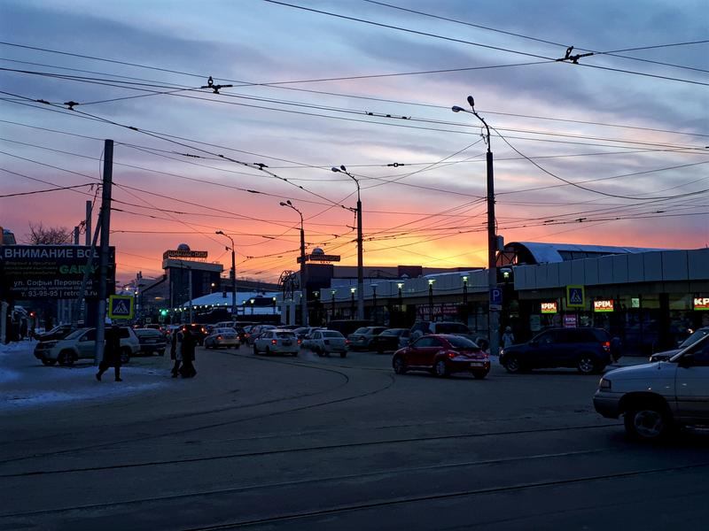 irkutsk sunset