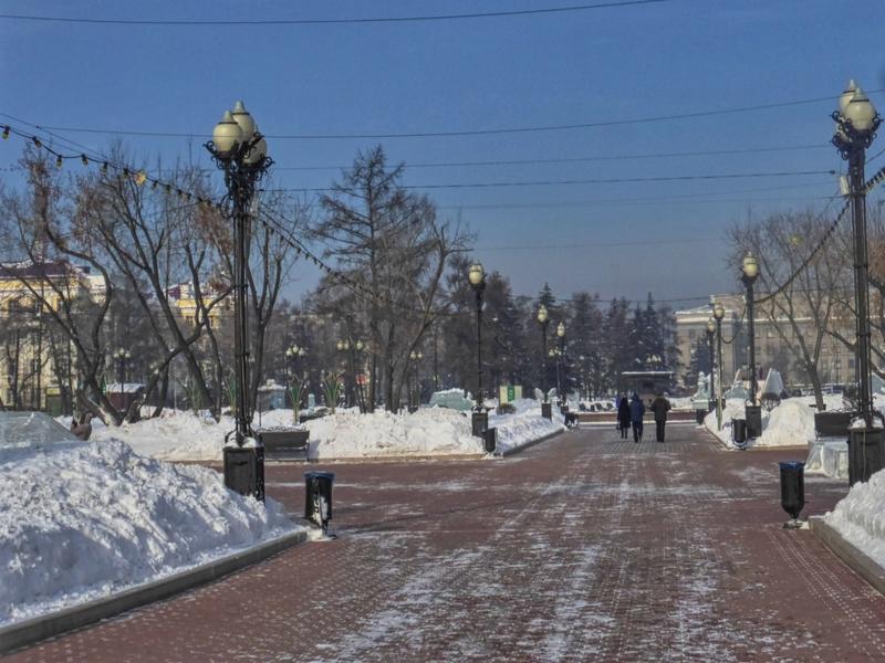 kirov square park irkutsk