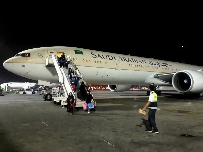 saudia boeing 777 business class flight deal asia jeddah