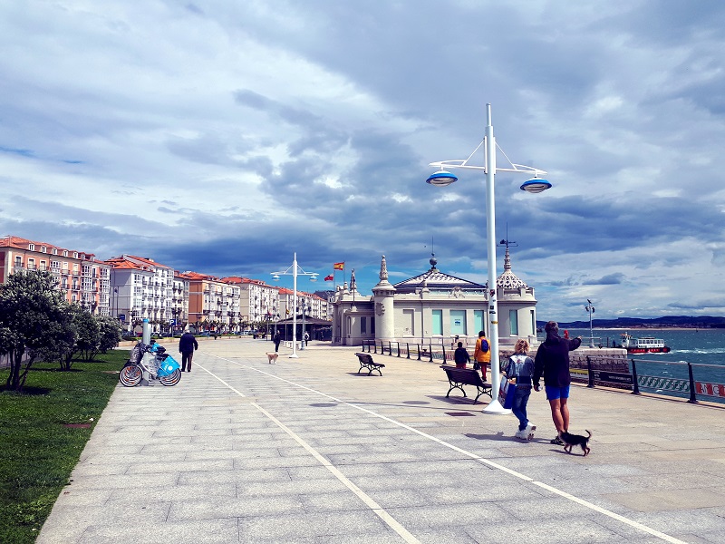 santander seaside city trip