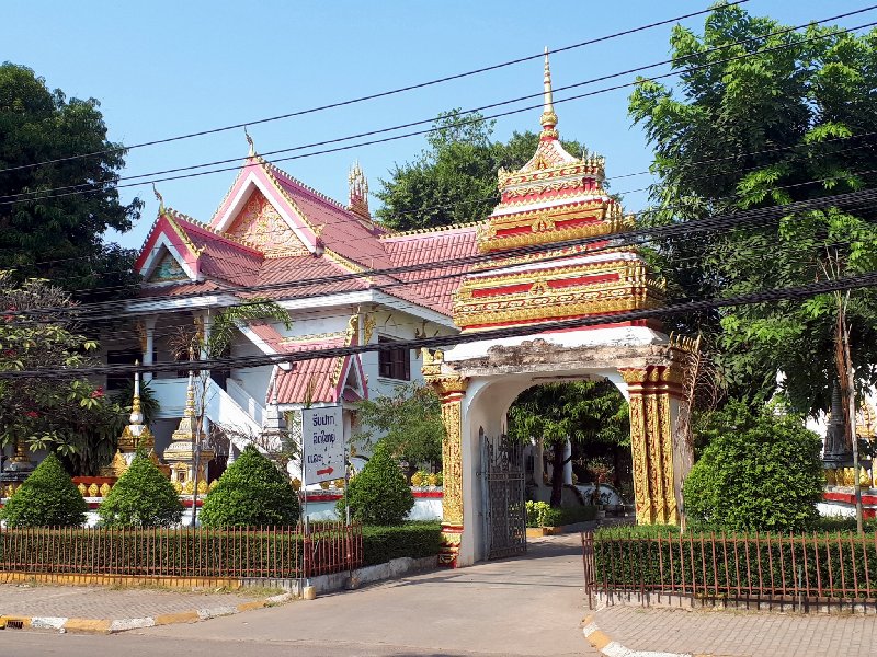 Xieng Nyeun Temple vientiane