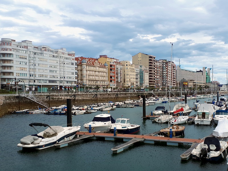 santander city trip harbour