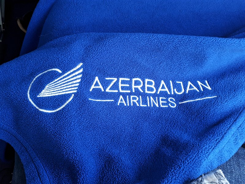 azerbaijan airlines blanket