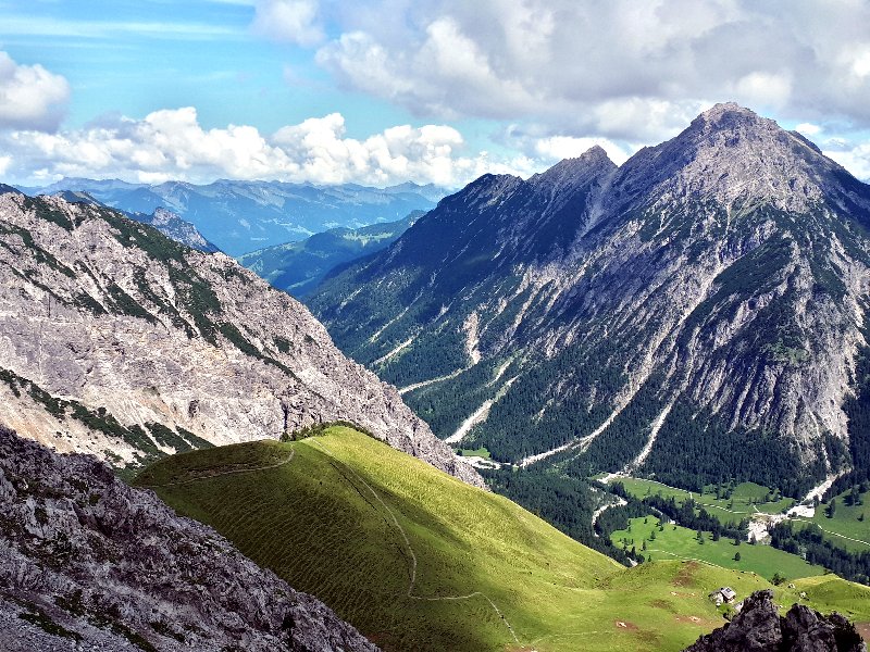 alps mountains liechtenstein austria