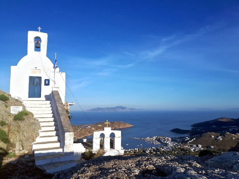 agios konstantinos church hora view serifos