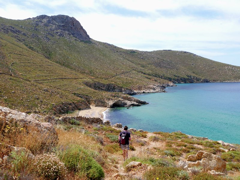 ampeli beach serifos hike koen