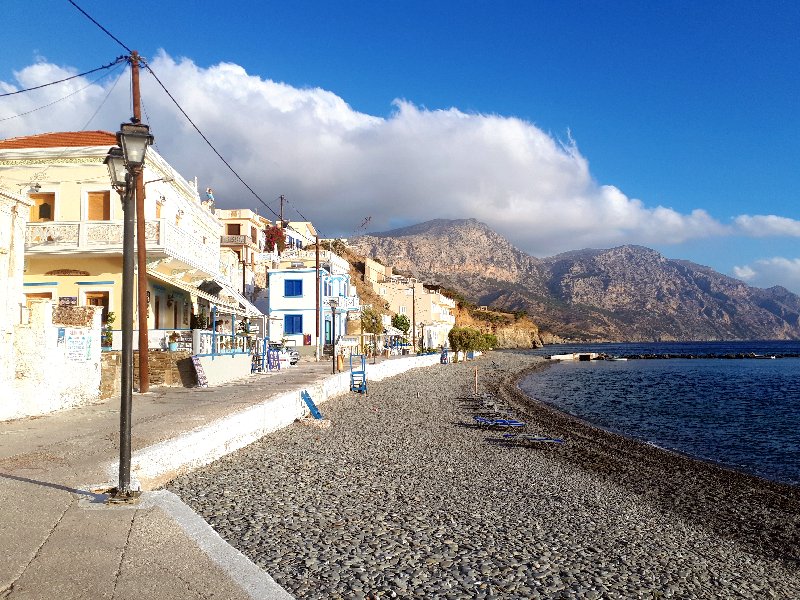 greece tourists karpathos