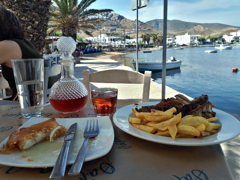 livadi serifos tavern food