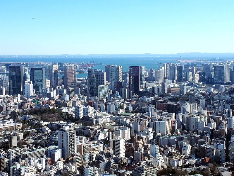 mori tower view haneda airport