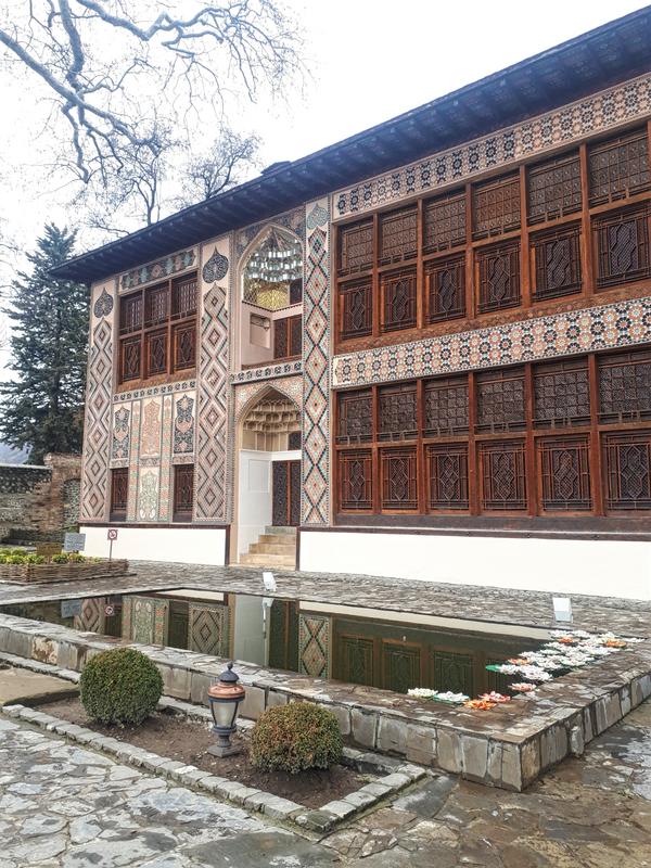 khan's palace sheki azerbaijan