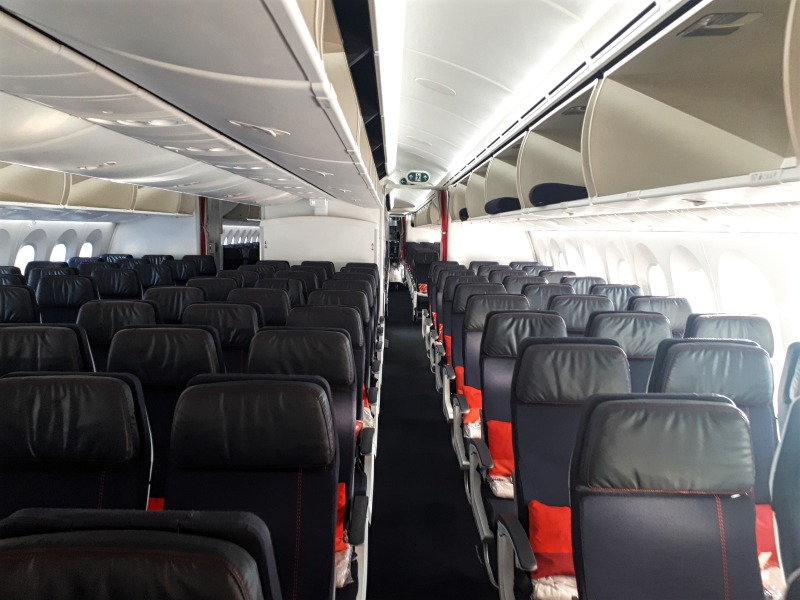 economy class review air france boeing 787