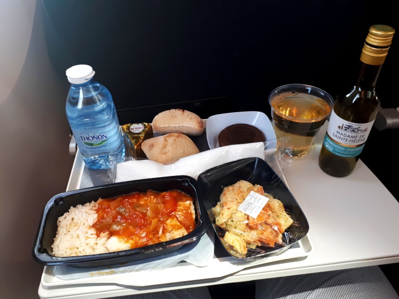 meal air france economy class
