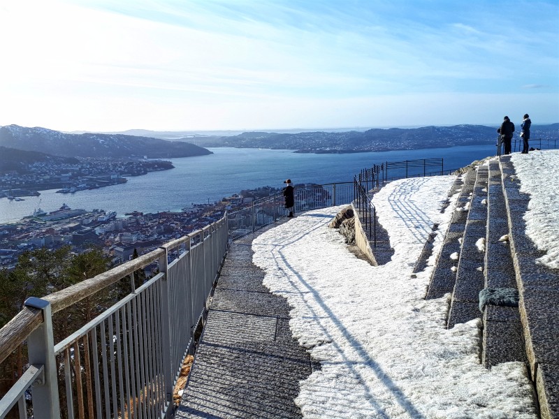 fløyen bergen view