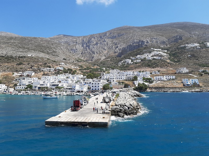 aegiali greece amorgos corona test