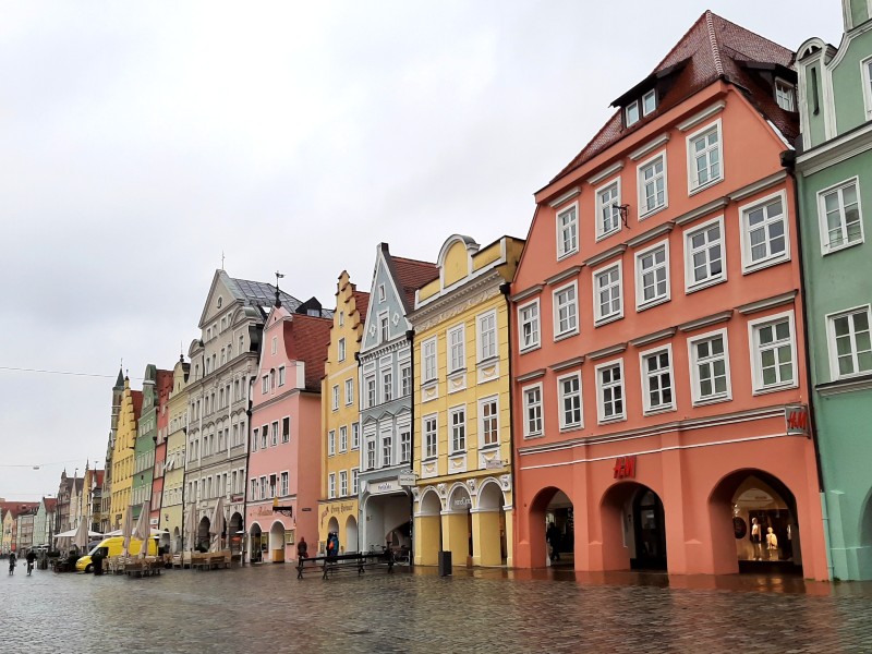 landshut bavaria old town