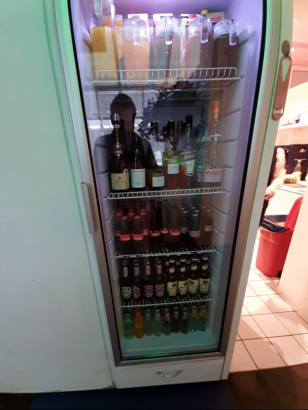 lounge fridge