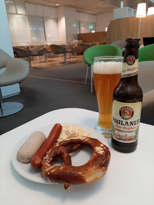 german food air france klm lounge munich