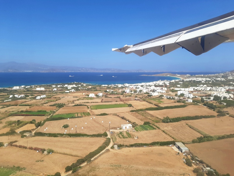 naxos landing view