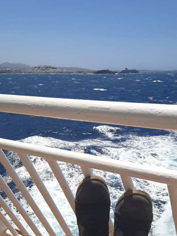 ferry crossing naxos