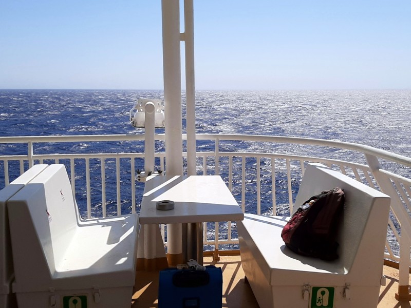 deck blue star ferries