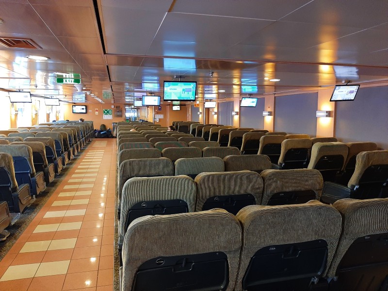 blue star ferries airline seats