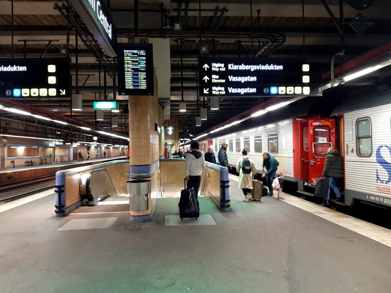 Snälltåget stockholm central