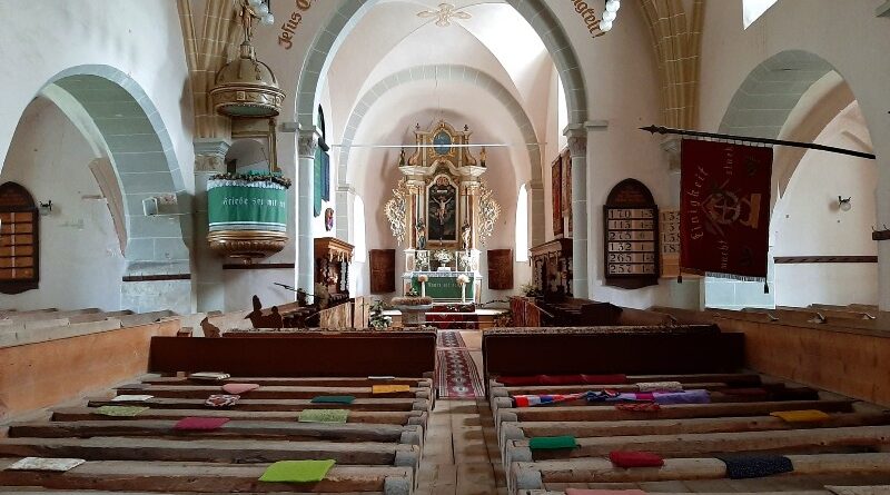 harman fortified church brasov romania