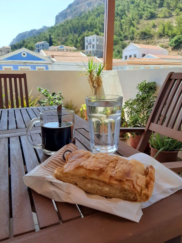 kastellorizo apartment breakfast