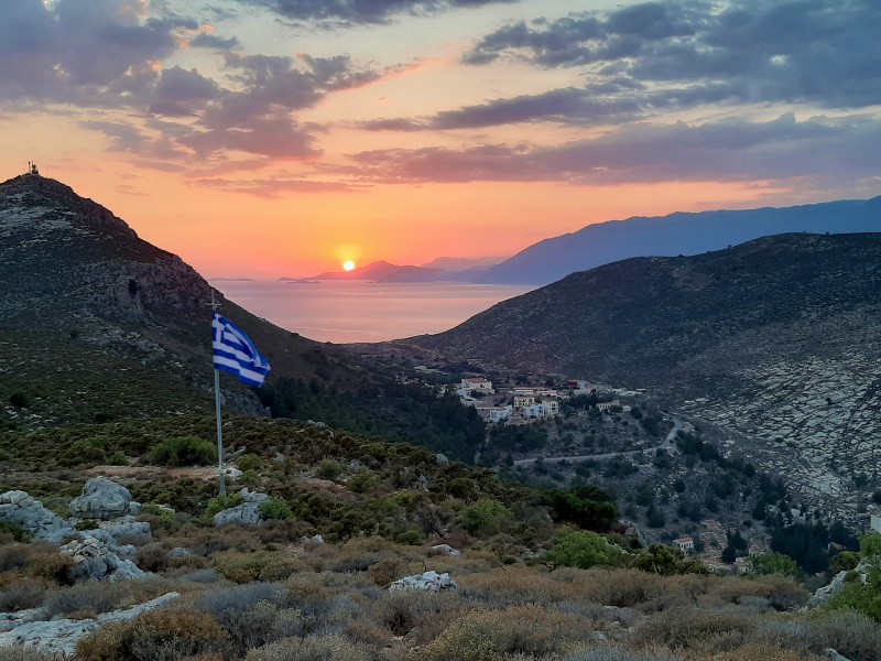 lady of ro island greece kastellorizo