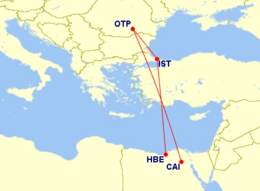 egypt trip flights