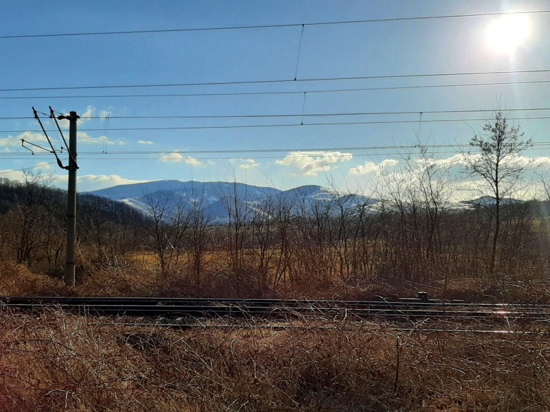 carpathian mountains romania railway