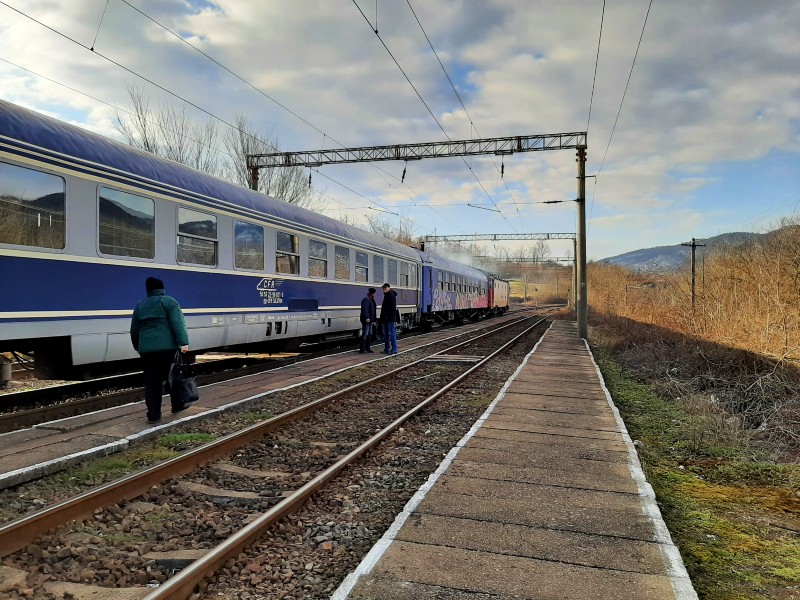 slatina-timiș train station romania