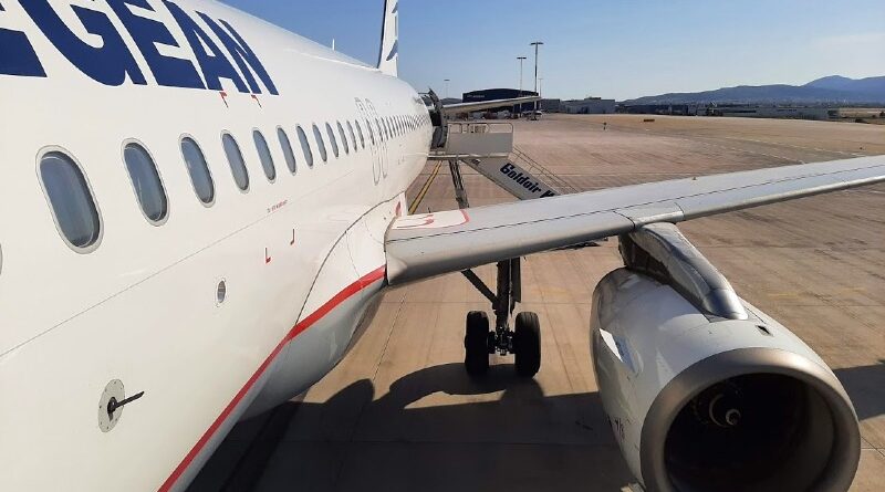 aegean airlines athens airport airbus a320