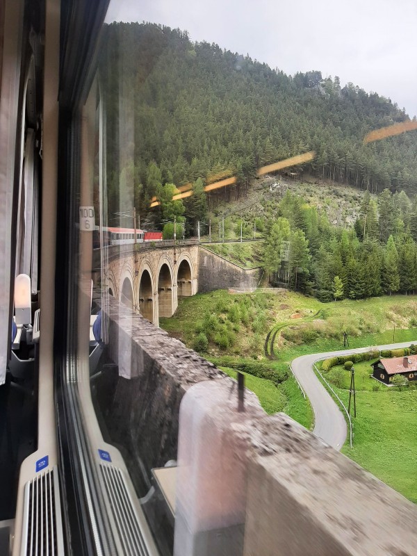 semmering railway austria train europe