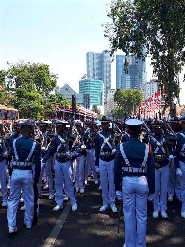 surabaya independence day parade indonesia trip report