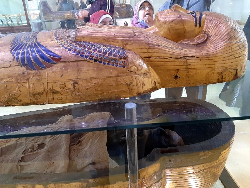 yuya mummy egyptian museum