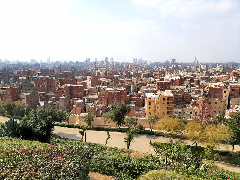 cairo view al-azhar park