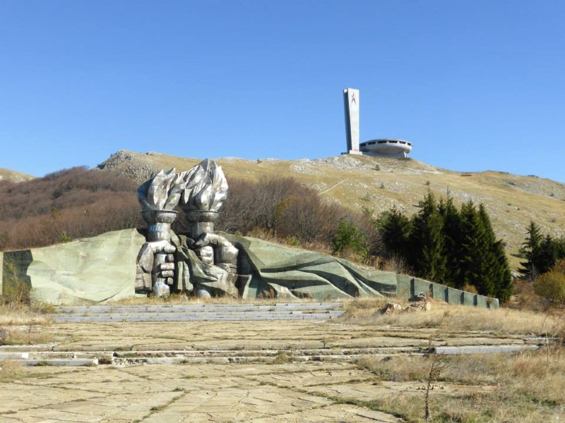 mount buzludzha monument bulgaria communist ufo spaceship