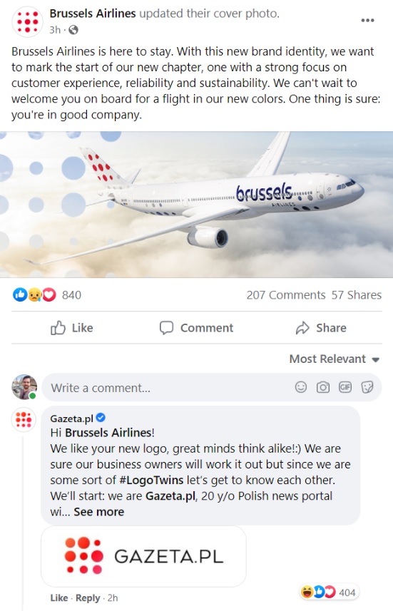 brussels airlines logo fail