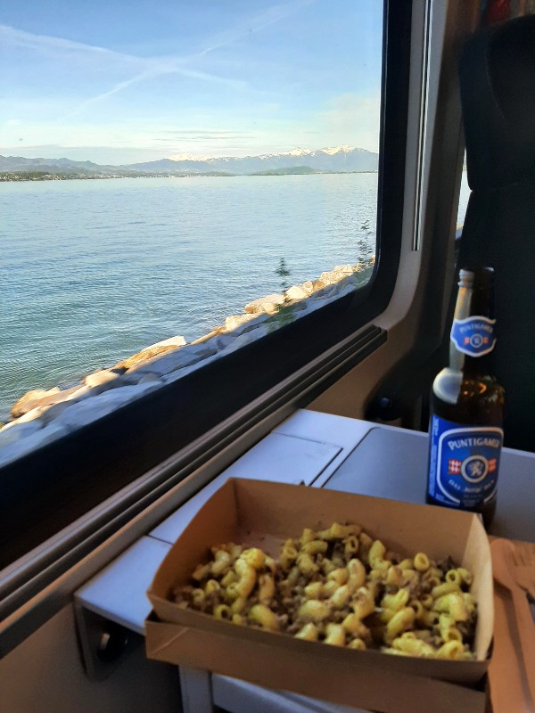 macaroni beer lake zurich railjet review trip report