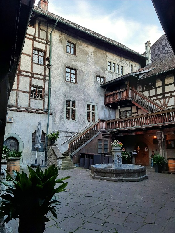 schattenburg castle courtyard