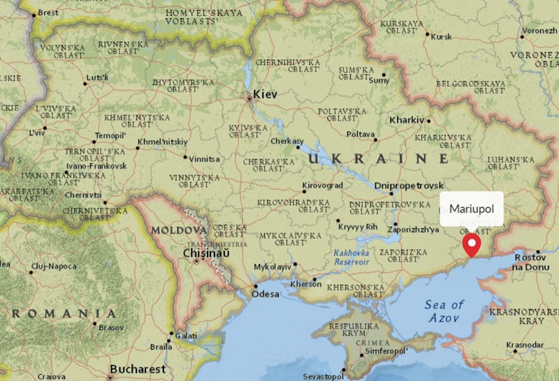 mariupol donetsk donbas map