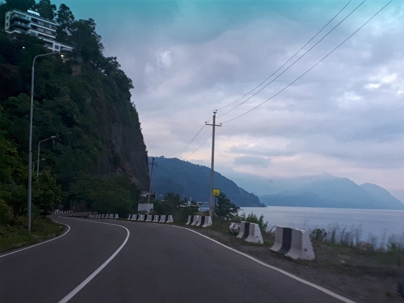 coastal road batumi sarpi