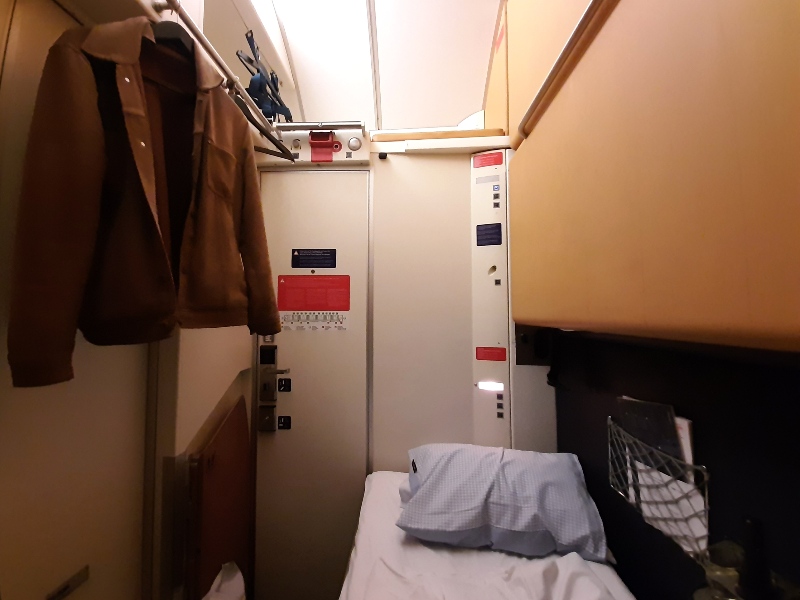 nightjet compartment review graz feldkirch train